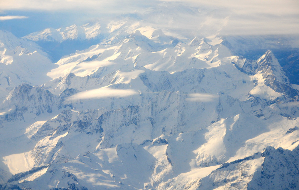 L'' Oberland bernese dall'' alto.